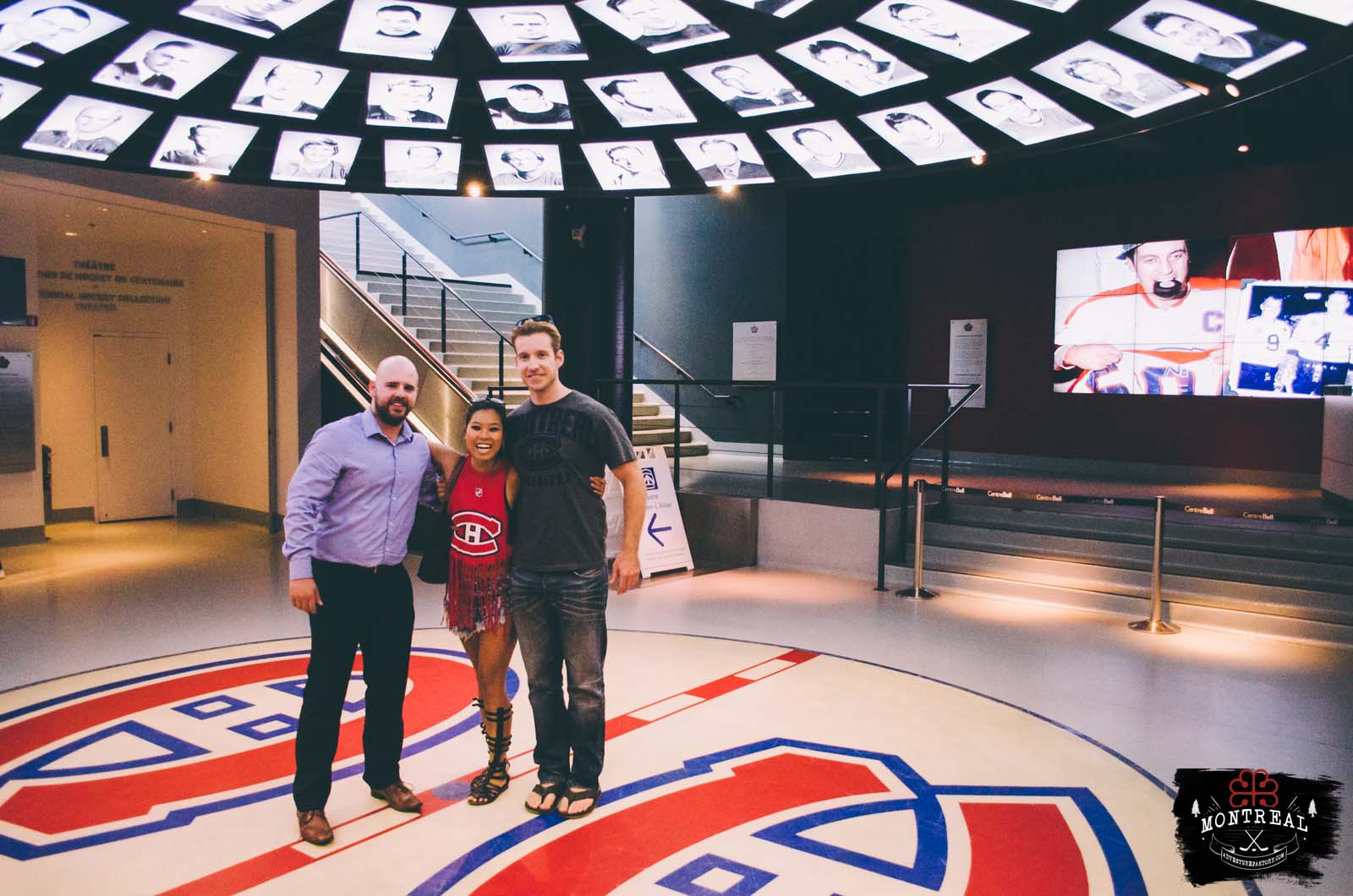 Thank you to the Habs organization, Jon & Jo and Alexandre to arrange us the last minute visit!
