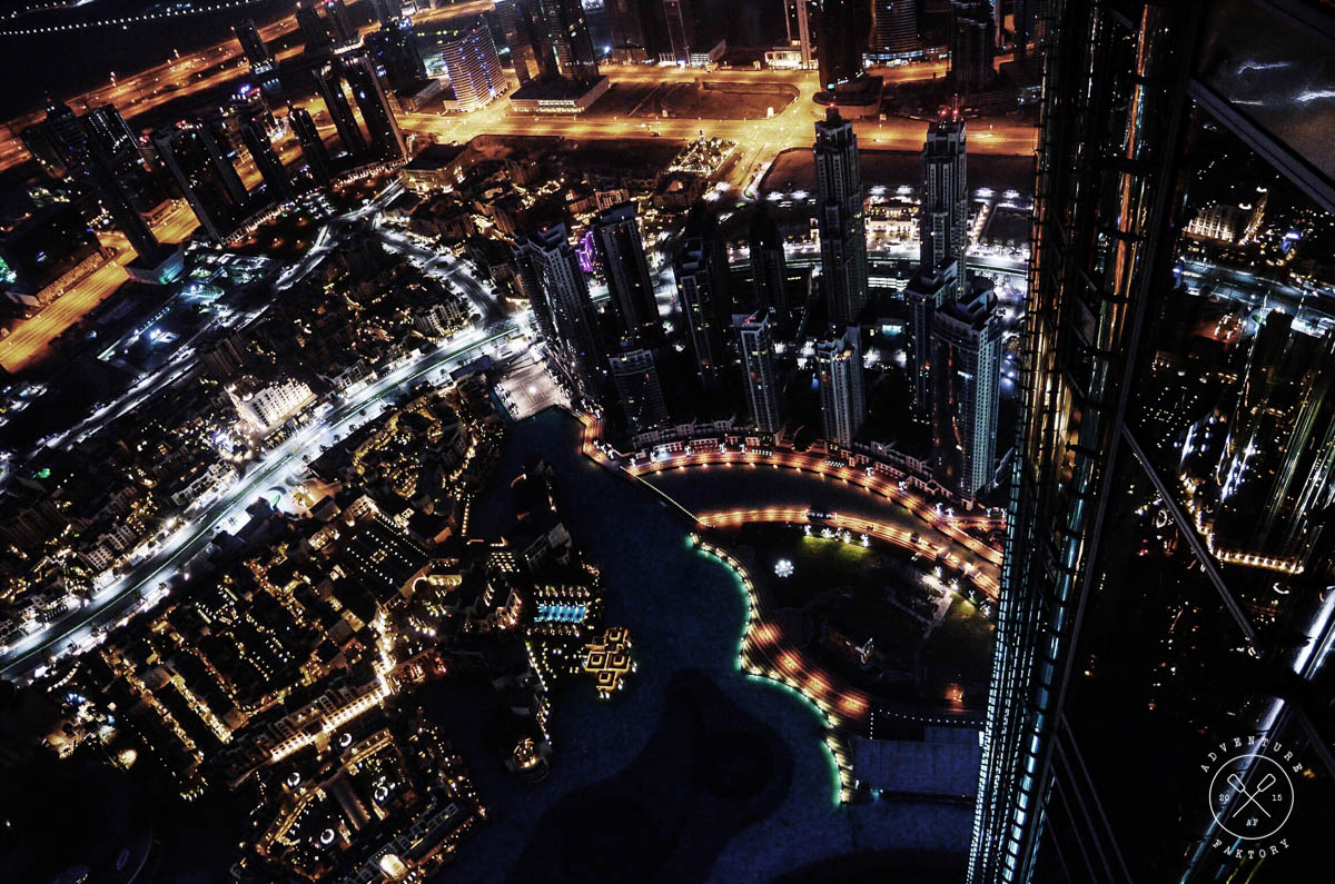 At The Top of the Burj Khalifa
