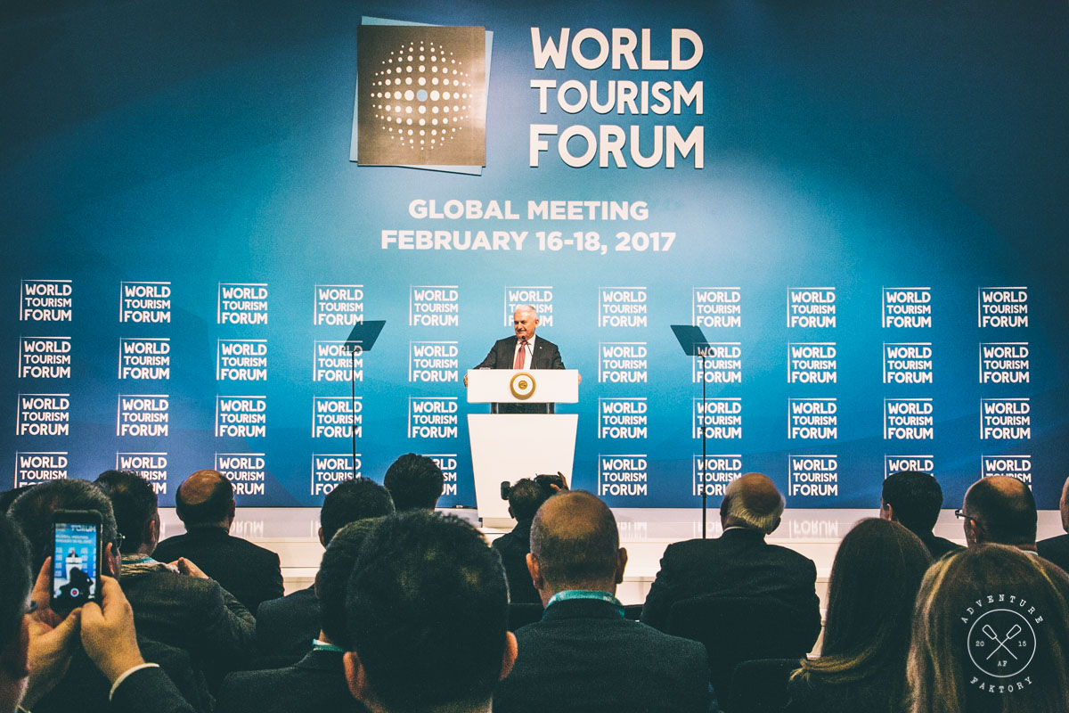 Binali Yıldırım, Prime Minister of Turkey, World Tourism Forum