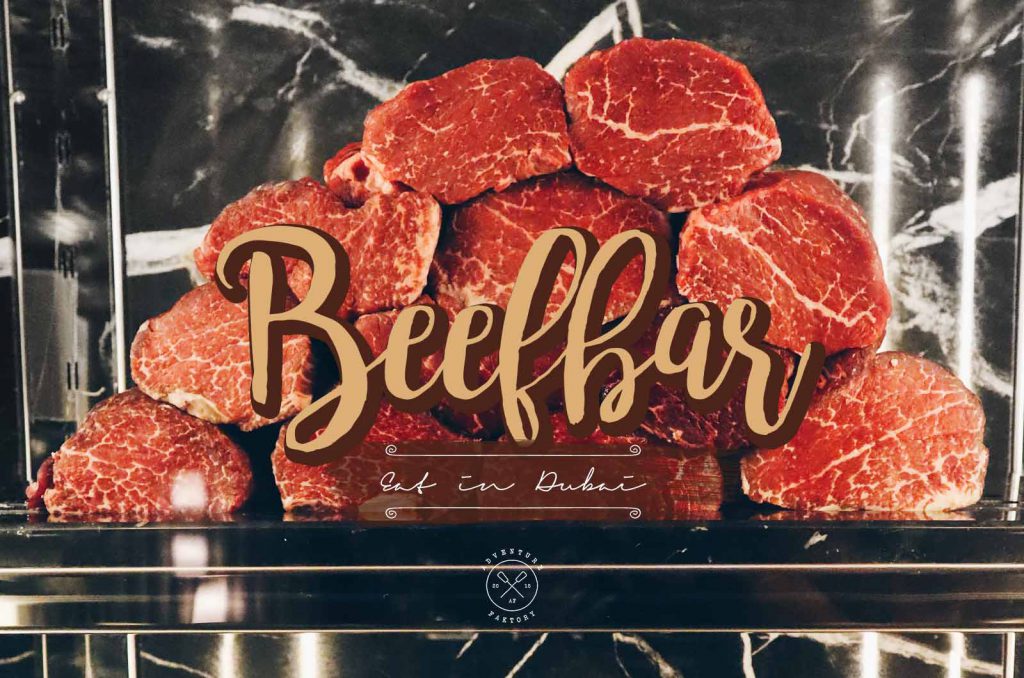 If you love meat, you can't miss a visit to Beefbar Dubai