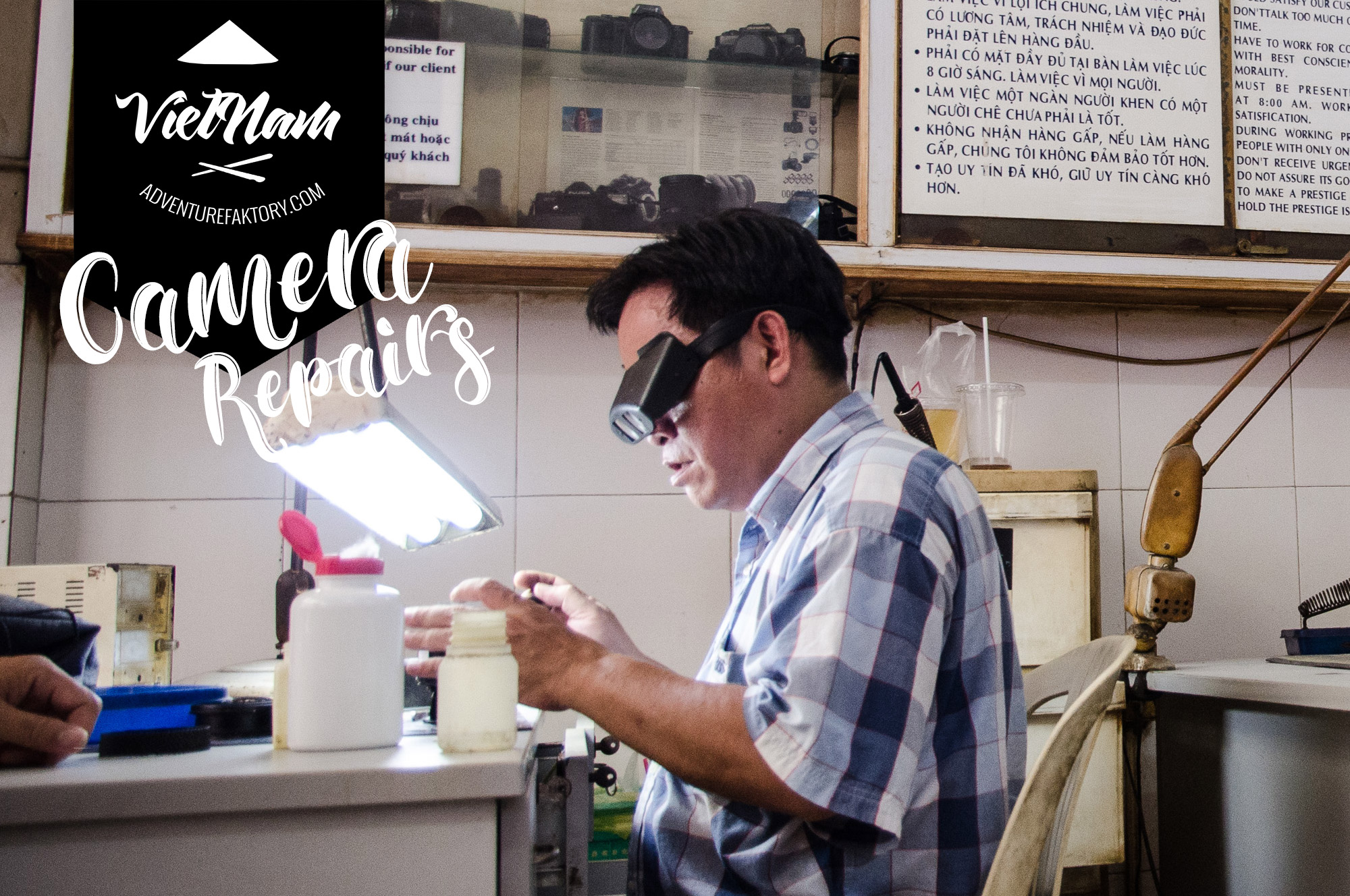 Where to repair your camera in saigon