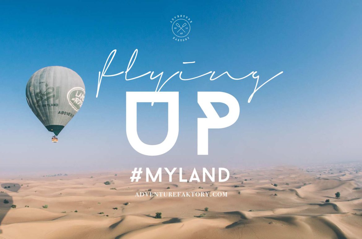 AdventureFaktory flies with Land Rover, Royal Shaheen and Balloon Adventures