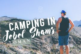 Camping in Jebel Shams, Oman