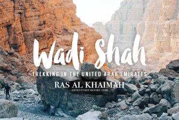 Trekking in Ras Al Khaimah, Wadi Shah