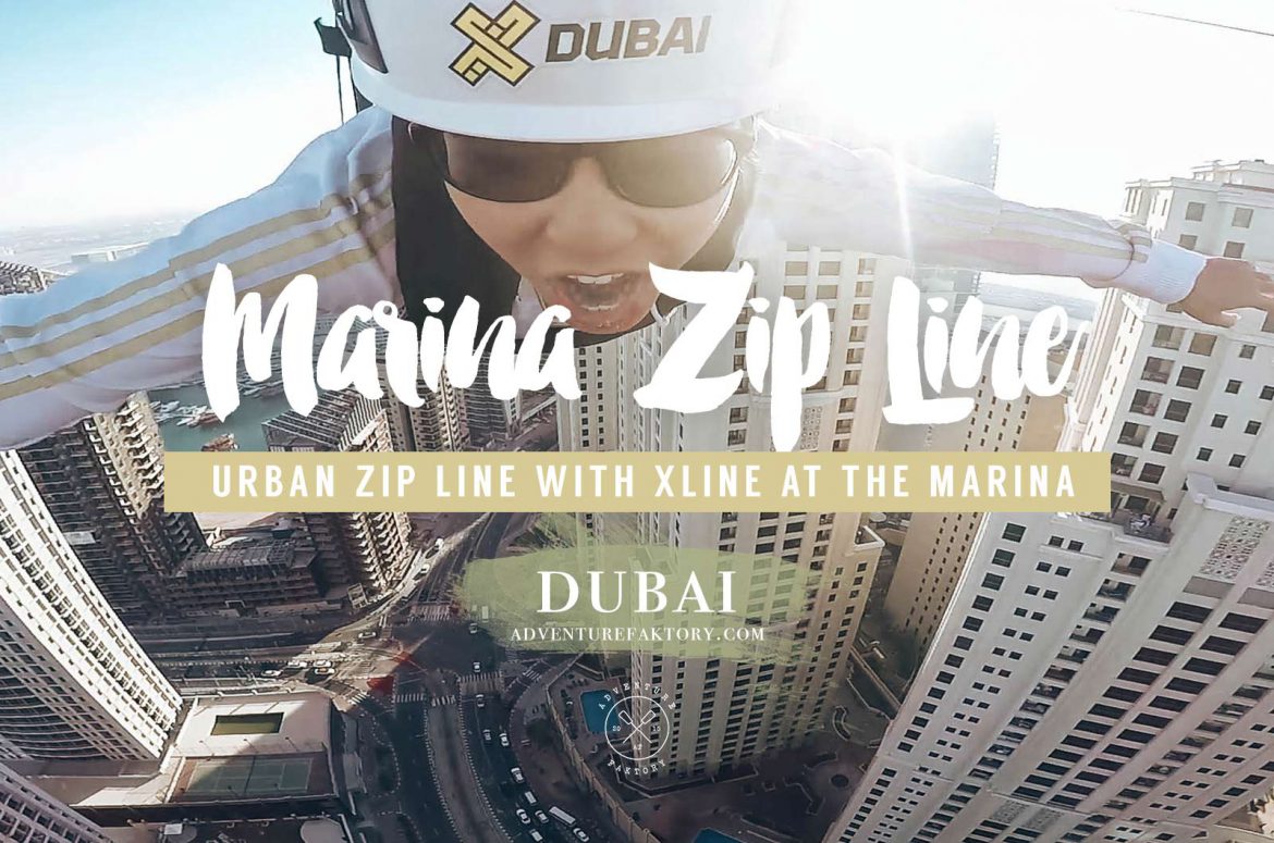 Dubai Marina zipline
