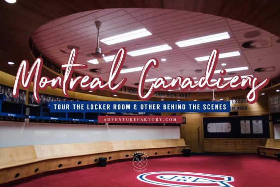 Visiting the home of the Montreal Canadiens