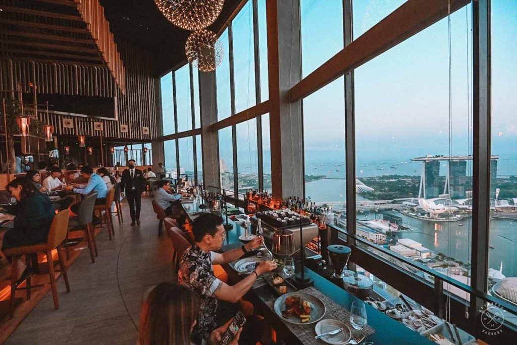 Swissotel The Stamford Singapore - SKAI restaurant